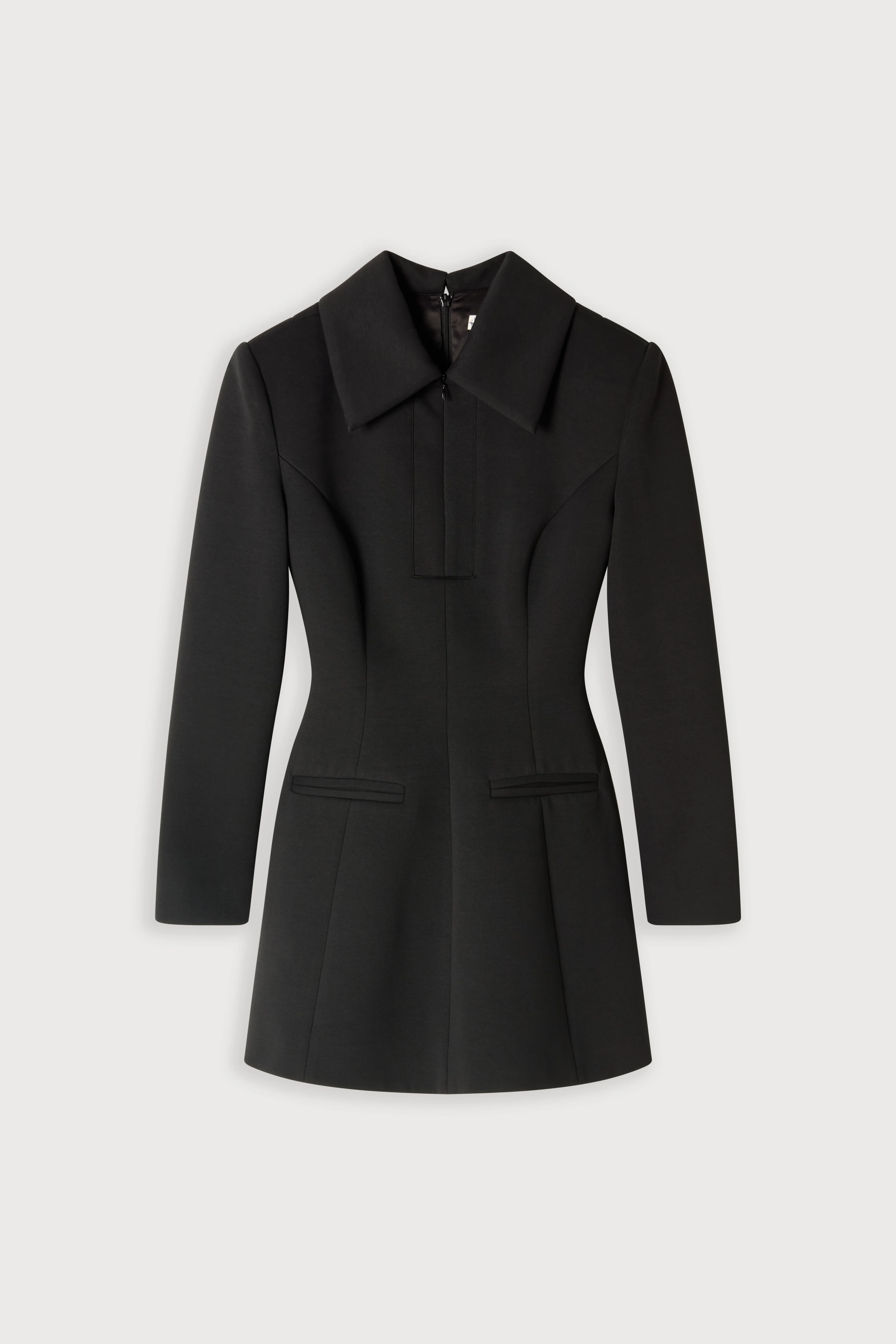 Zip Detail Mini Dress - Image 7