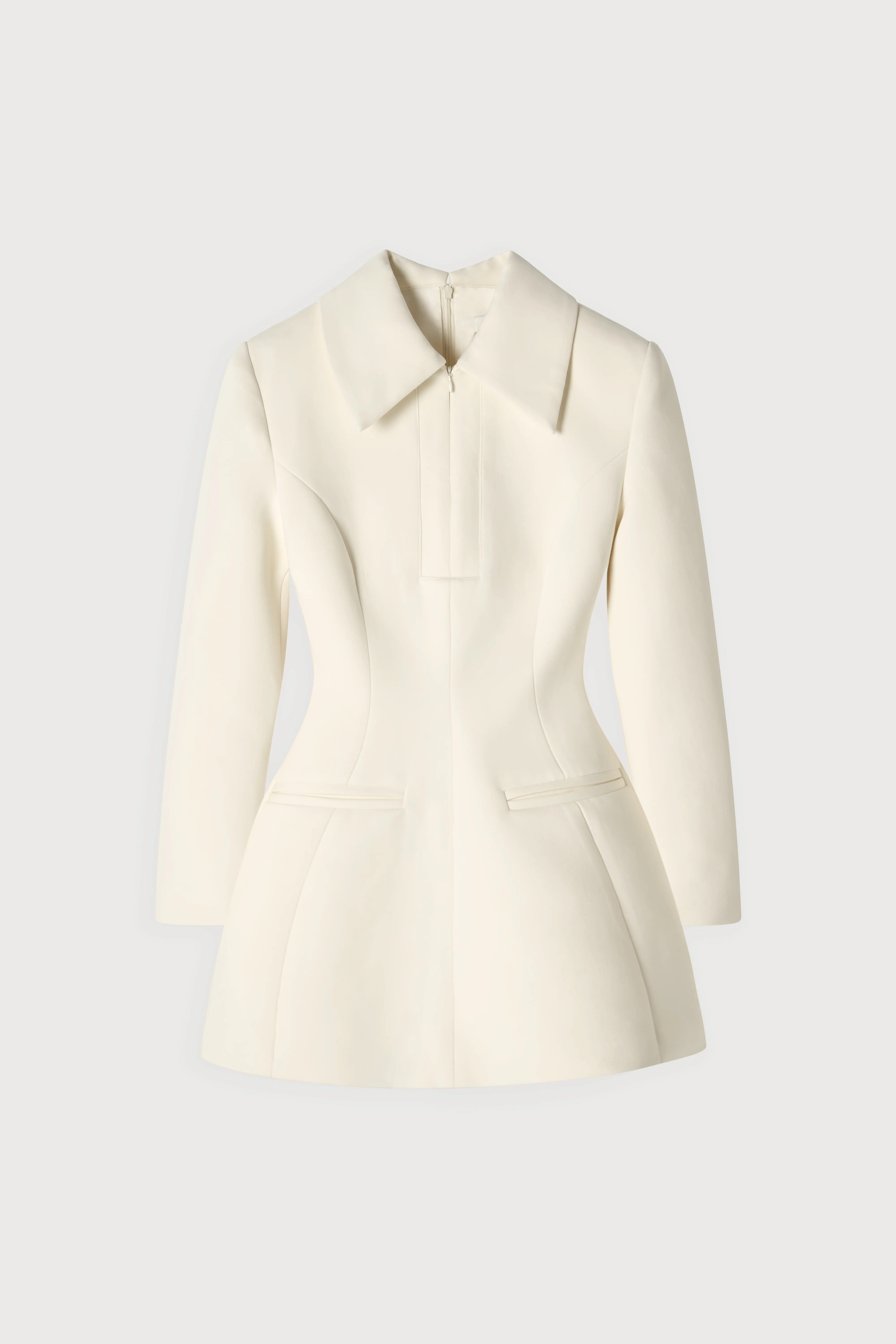 Zip Detail Mini Dress - Image 7